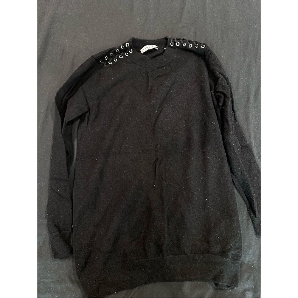SANDRO Paris size S black sweater